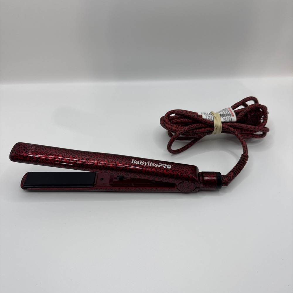 BABYLISS PRO Limited Edition Deco Cord 1" Flat Iron Tested‎